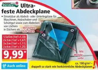 Norma Powertec Garden Ultrafeste Abdeckplane Angebot