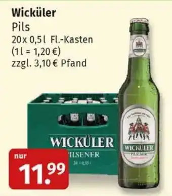 Markgrafen Wicküler Pils 20x 0,5L Angebot