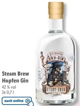 Lidl Steam Brew Hopfen Gin 0,7 L Angebot