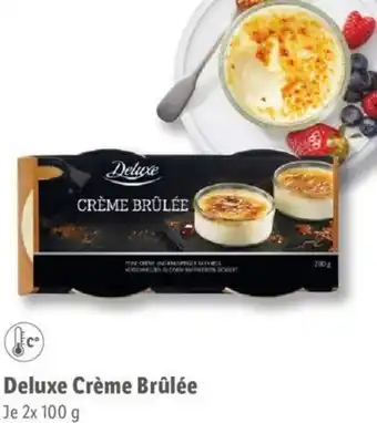 Lidl Deluxe Crème Brûlée 2 x 100 g Angebot