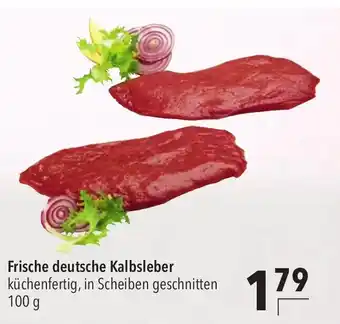 CITTI Markt Frische deutsche Kalbsleber 100 g Angebot