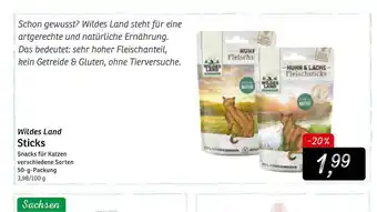 KONSUM Wildes Land Sticks Angebot