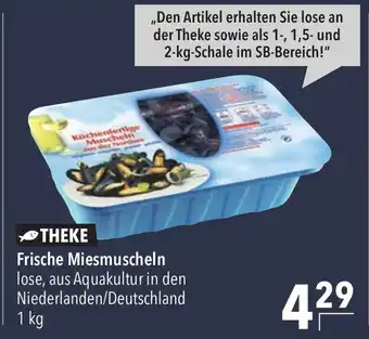 CITTI Markt Frische Miesmuscheln 1 kg Angebot