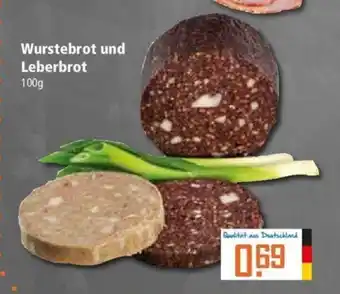 Klaas und Kock Wurstebrot und Leberbrot 100g Angebot