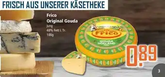 Klaas und Kock Frico Original Gouda jung 48% Fett i. Tr. 100g Angebot