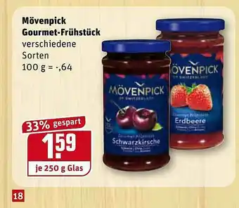 REWE Kaufpark Mövenpick Goumet-frühstück Angebot