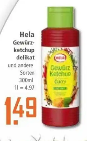 Klaas und Kock Hela Gewürz-ketchup delikat 300 ml Angebot