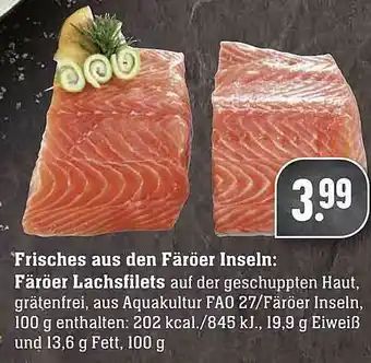 Scheck-in-Center Frisches Aus Den Färöer Inseln: Färoer Lachsfilets Angebot