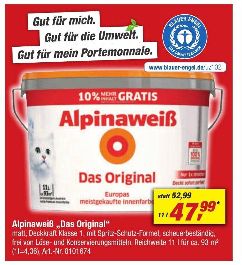 Elegantes Alpinaweiss Angebot Lidl Ebenbild