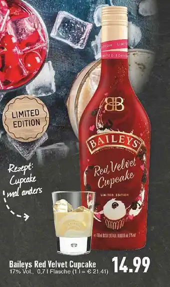 E-Center Baileys Red Velvet Cupcake Angebot