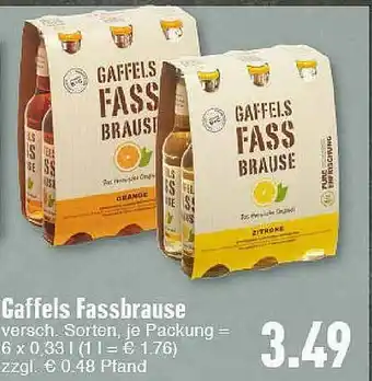 E-Center Gaffels Fassbrause Angebot