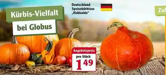 Globus Deutschland Speisekürbisse „hokkaido” Angebot