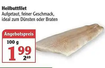 Globus Heilbuttfilet Angebot