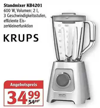 Globus Krups Standmixer KB4201 Angebot