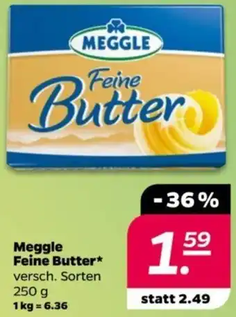 NETTO Meggle Feine Butter 250 g Angebot