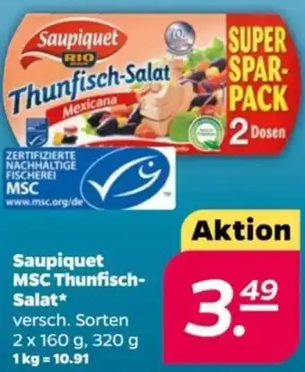 NETTO Saupiquet MSC Thunfisch-Salat 2 x 160 g Angebot