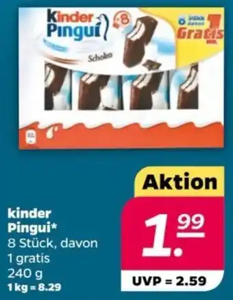 NETTO Kinder Pinguí 240 g Angebot