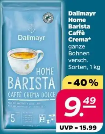 NETTO Dallmayr Home Barista Caffè Crema 1 kg Angebot