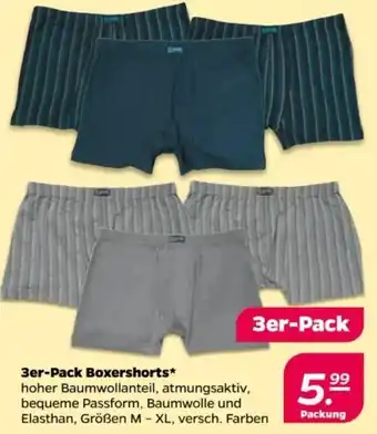 NETTO 3er-Pack Boxershorts Angebot