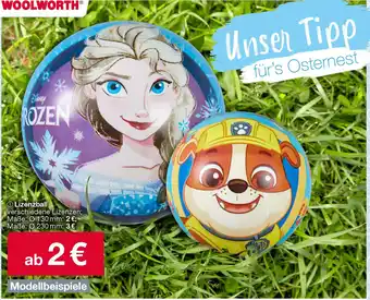 Woolworth Lizenzball Angebot