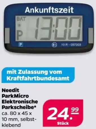 NETTO Needit Park Micro Elektronische Parkscheibe Angebot