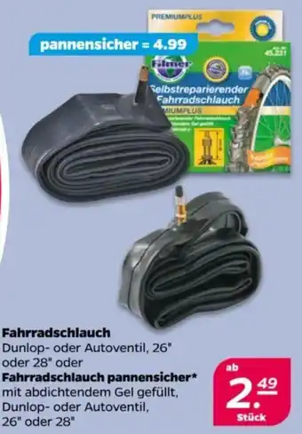 NETTO Fahrradschlauch oder Fahrradschlauch pannensicher Angebot