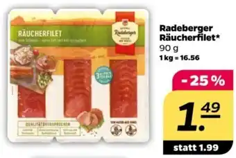 NETTO Radeberger Räucherfilet 90 g Angebot