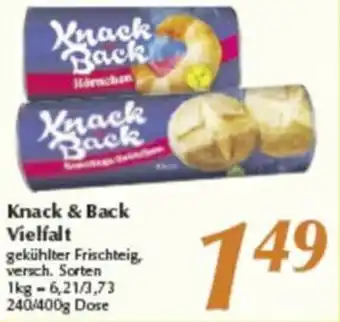 inkoop Knack & Back Vielfalt 240/400g Dose Angebot