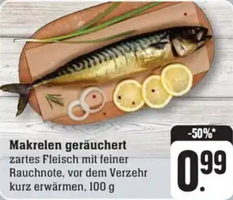 Schmidt's Märkte Makrelen geräuchert 100 g Angebot