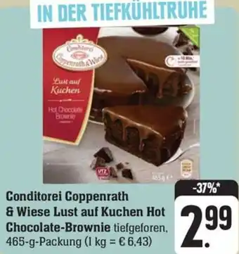 Schmidt's Märkte Conditorei Coppenrath & Wiese Lust auf Kuchen Hot Chocolate-Brownie 465 g Packung Angebot