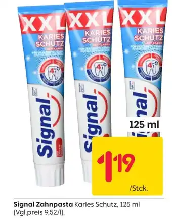 Rusta Signal Zahnpasta Karies Schutz, 125 ml Angebot