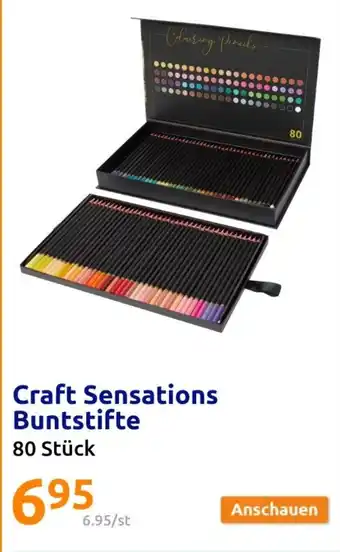 Action Craft Sensations Buntstifte 80 Stück Angebot