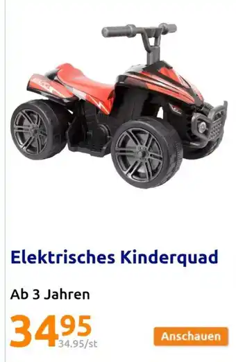 Action Elektrisches Kinderquad Ab 3 Jahren Angebot