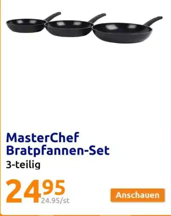 Action MasterChef Bratpfannen-Set 3-teilig Angebot