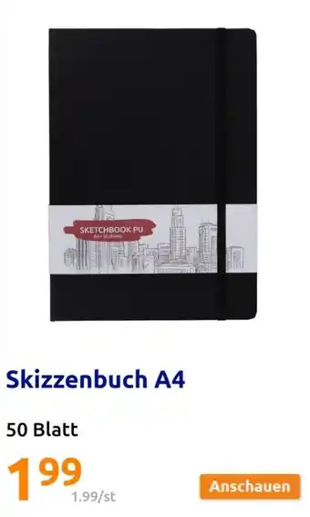 Action Skizzenbuch A4 50 Blatt Angebot