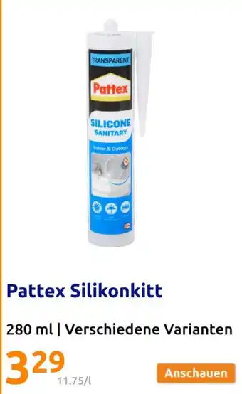 Action Pattex Silikonkitt 280ml Angebot