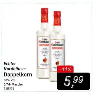 KONSUM Echter Nordhäuser Doppelkorn Angebot