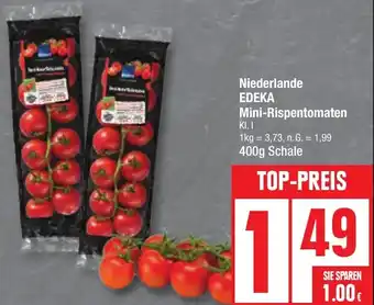 Edeka Niederlande EDEKA Mini-Rispentomaten 400 g Schale Angebot