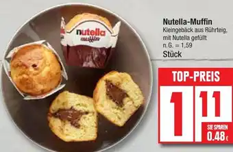 Edeka Nutella-Muffin Angebot