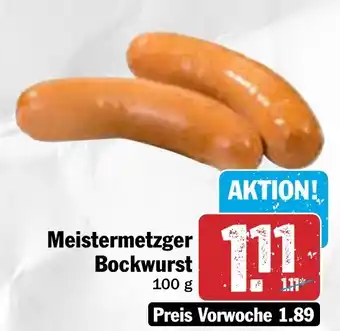 Hit Meistermetzger Bockwurst 100 g Angebot