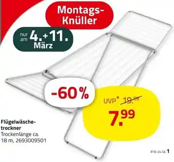 ROLLER Flügelwäschetrockner Angebot