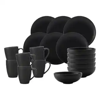 Netto Marken-Discount Maxwell & Williams Frühstücksset Caviar Black 18er Set Angebot