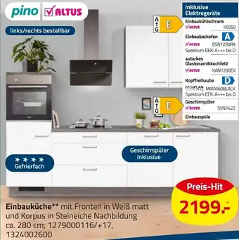 ROLLER Pino Einbauküche Angebot