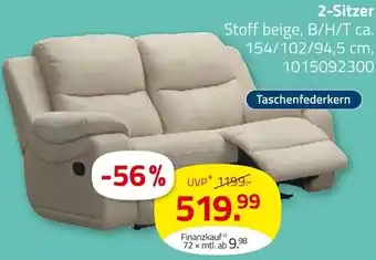 ROLLER 2-Sitzer Angebot