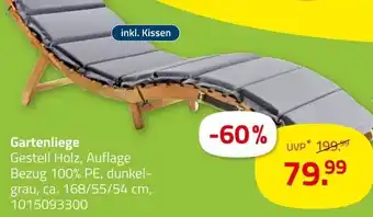 ROLLER Gartenliege Angebot