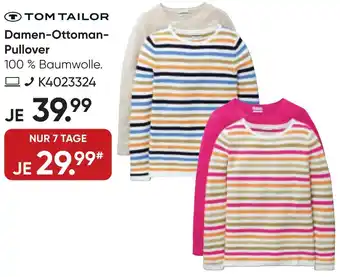 Galeria TOM TAILOR Damen-Ottoman Pullover Angebot