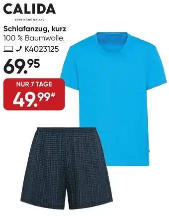 Galeria CALIDA Schlafanzug, kurz Angebot