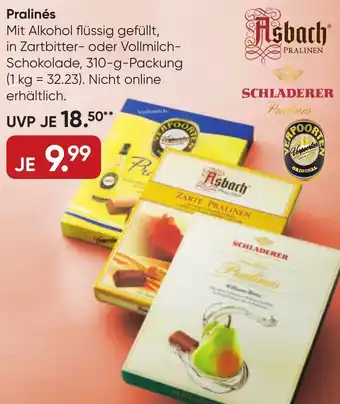 Galeria Asbach Pralinés 310 g Packung Angebot