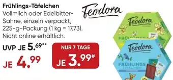 Galeria Feodora Frühlings-Täfelchen 225 g Packung Angebot