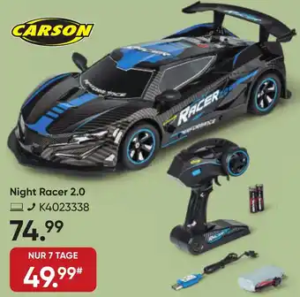 Galeria CARSON Night Racer 2.0 Angebot